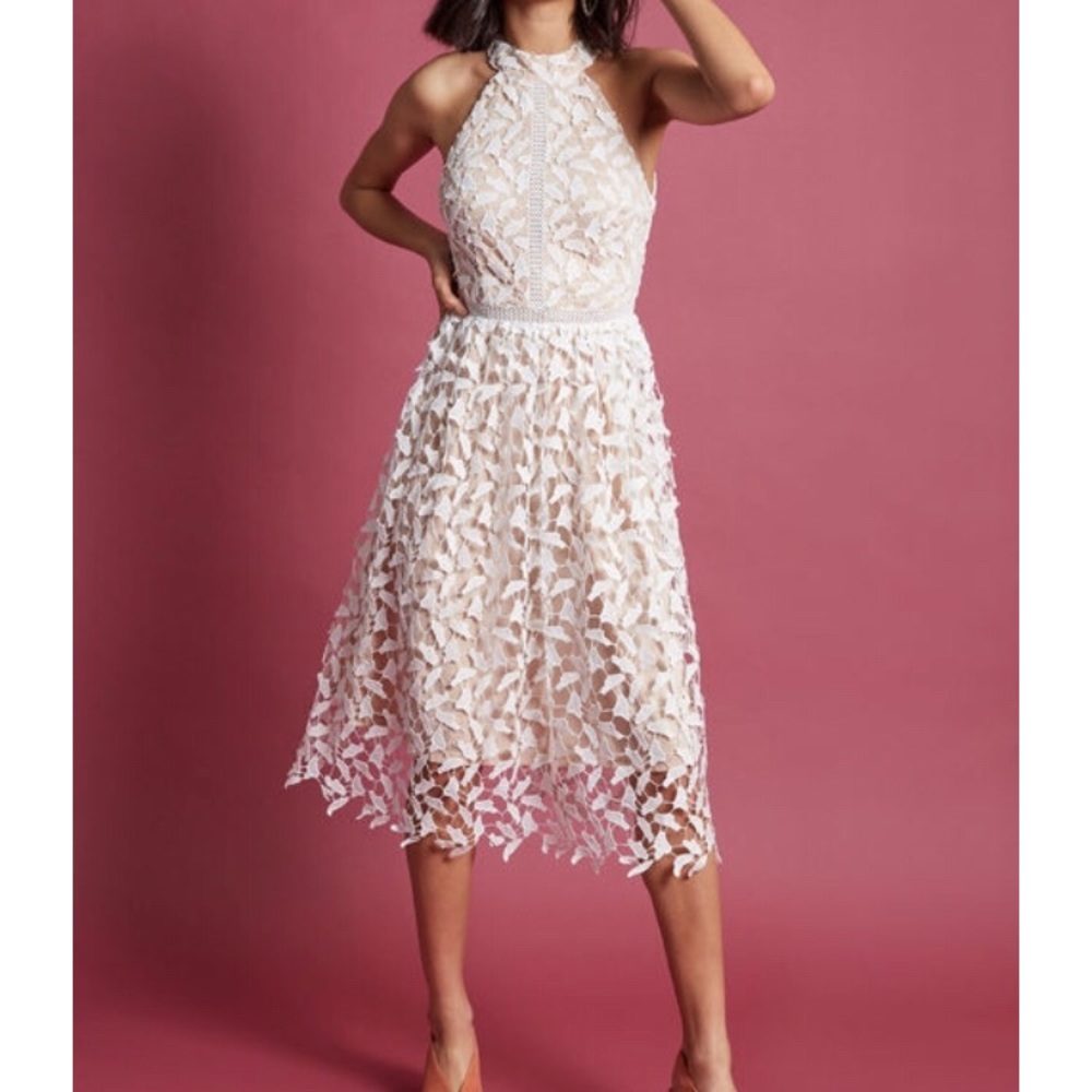 NWT Midi Dress in White XL — Retails for $150